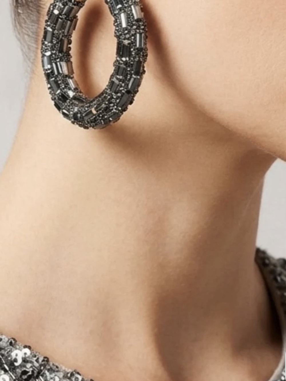 Hoop earrings
